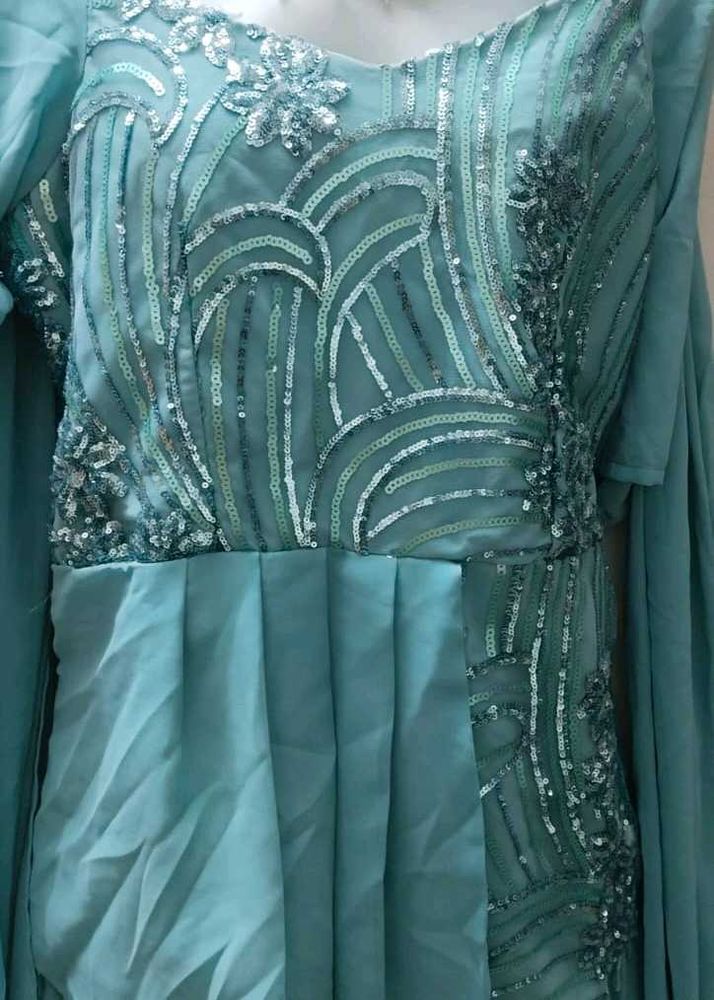 Stunning Sequin Embellished Ethnic Gown