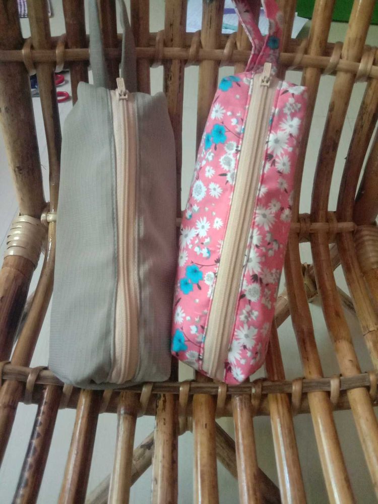 Cute Floral &amp; Plain Pouches