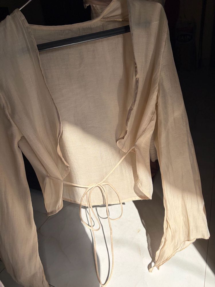 Sheer Wrap Shrug
