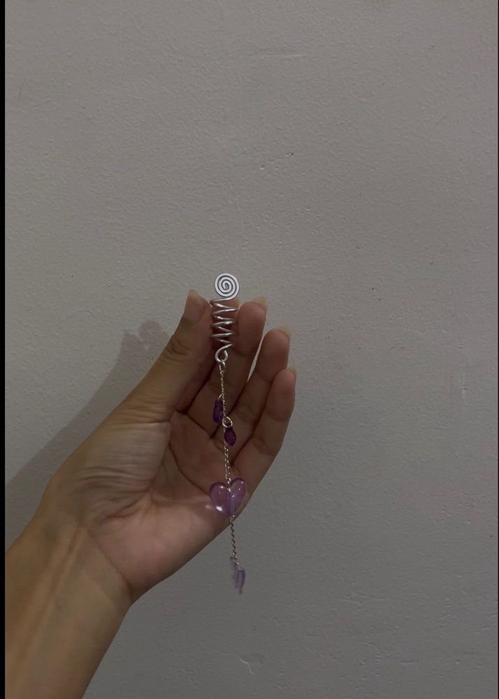 Cute Heart Hair Spiral