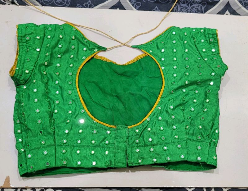 Banaras Mirror Blouse[margin Available]