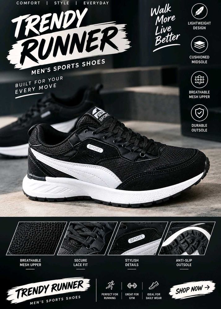 Puma Runner Men's Sports Shoes