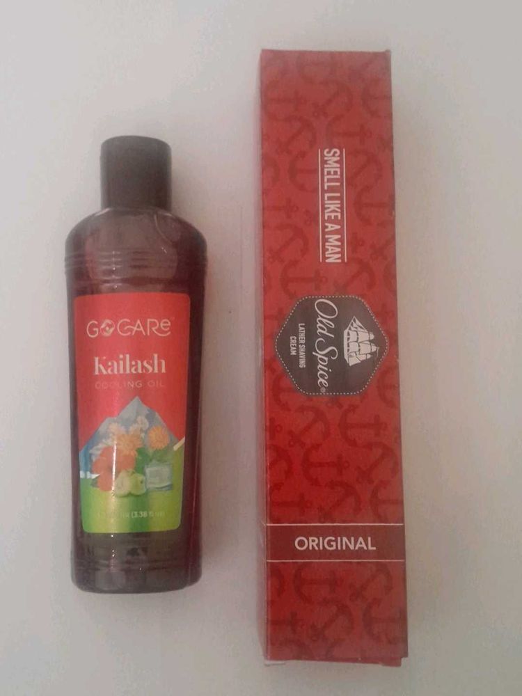 Old Spice &amp; GOCARE Cooling Oil Combo