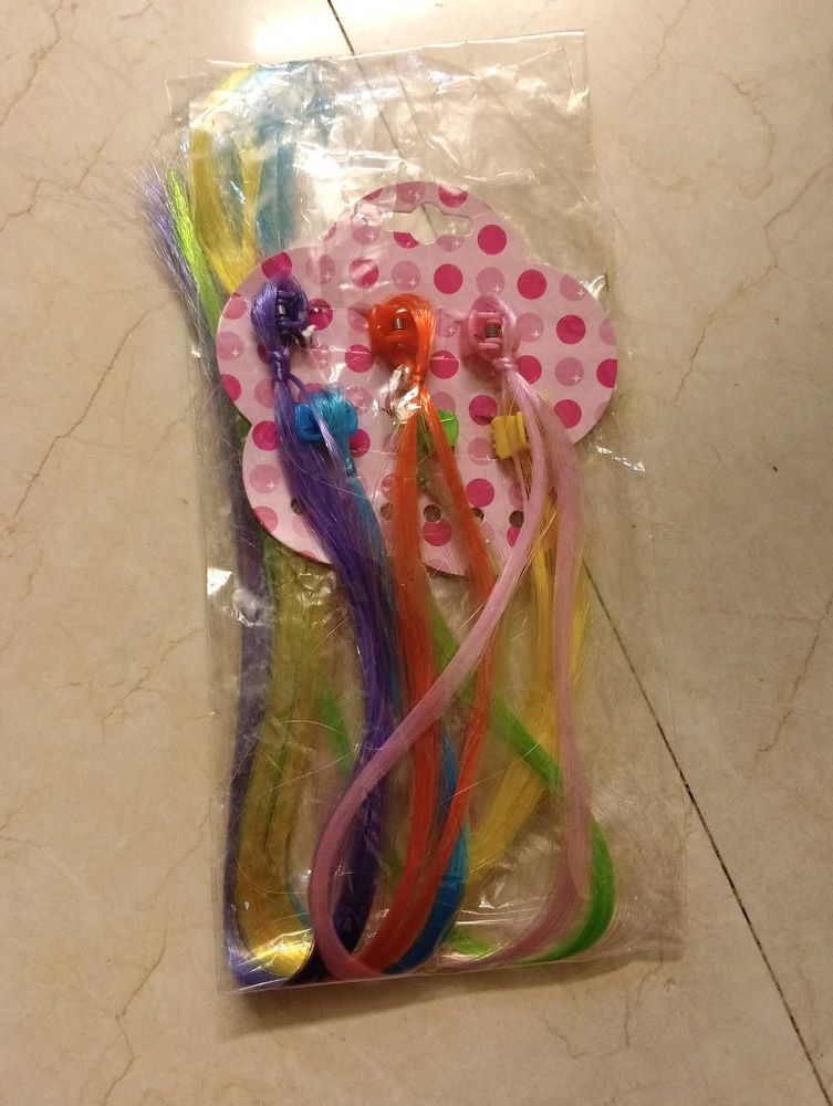 Beautiful Colorful Hair Extensions 😍