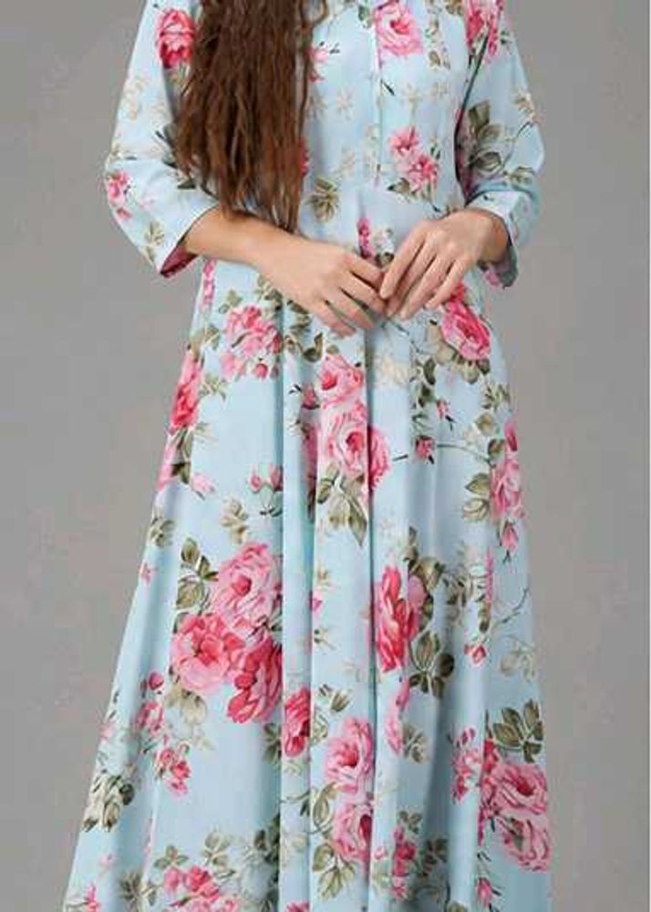 WOMEN FLORAL Printed MAXI DRESS