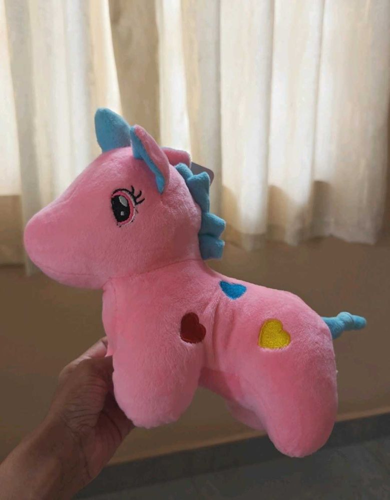 New Adorable Pink Unicorn Plush Toy