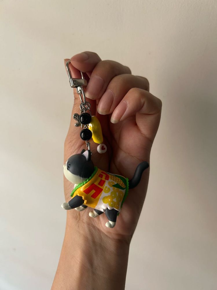Cute Cat Keychain Bag Charm