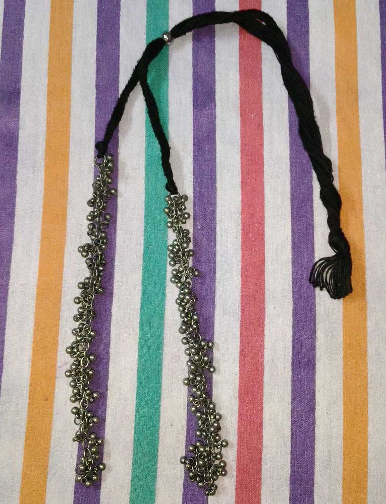 Ethnic tarcel with Black Thread