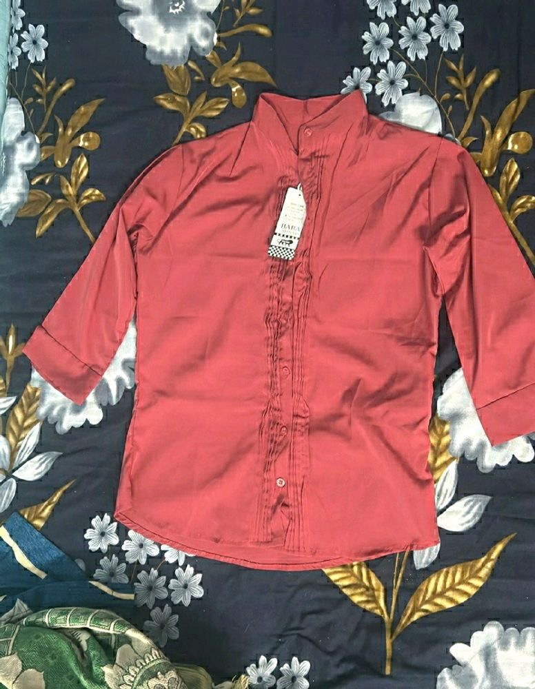 Nice shirt In Pink Colour