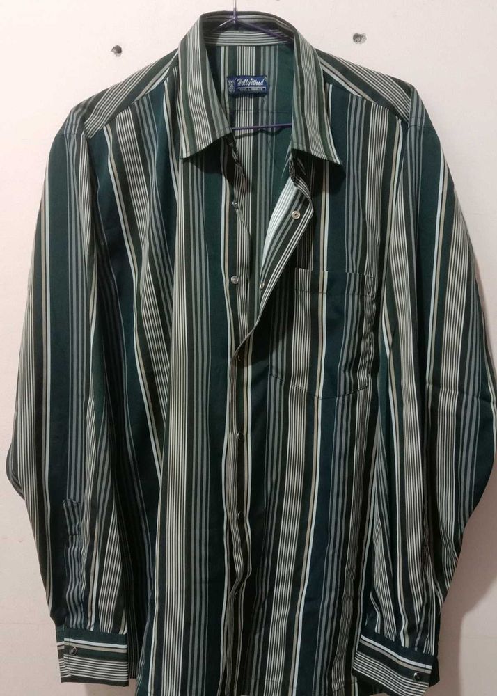 Men's Striped Long Sleeve Shirt