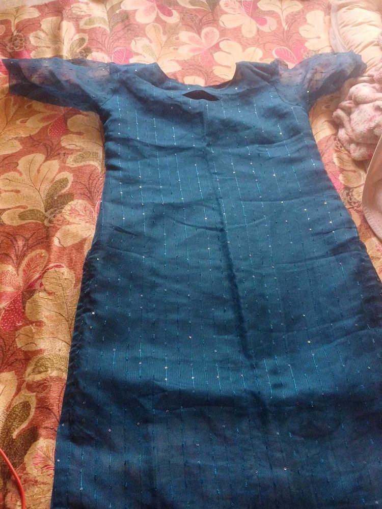 Elegant Blue Kurta
