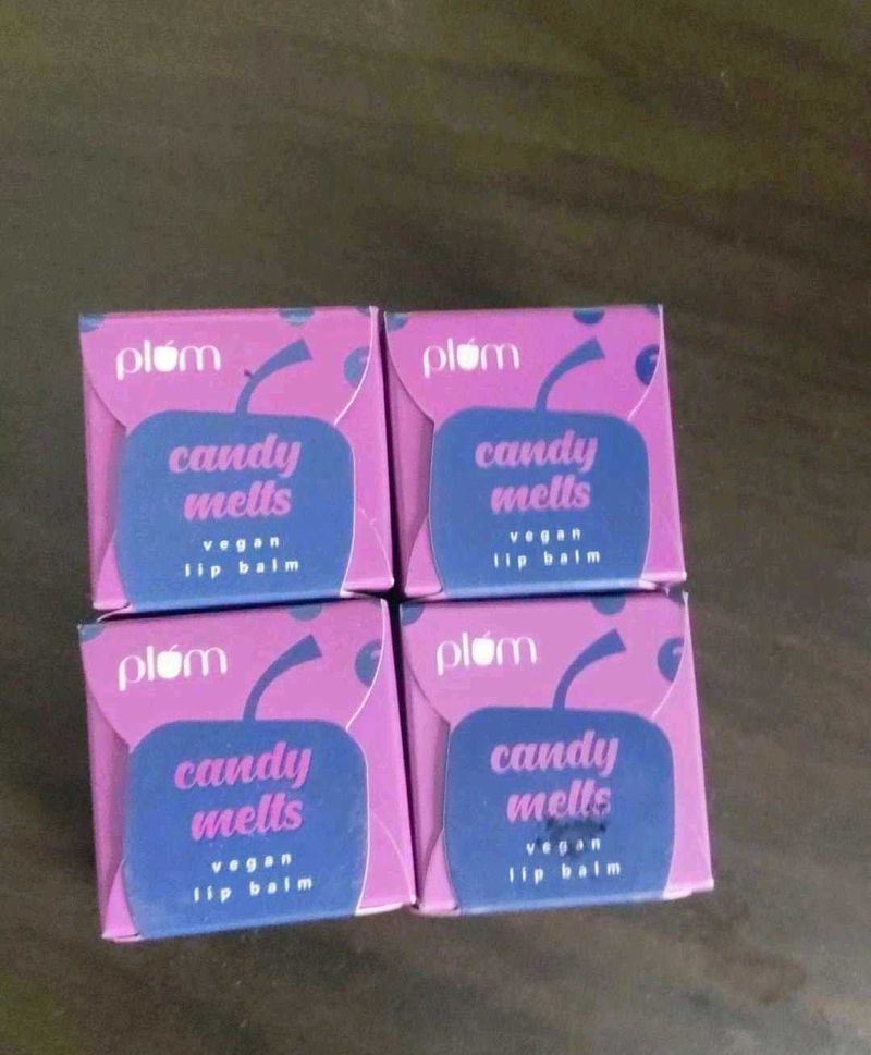Plum Candy Melts Vegan Lip Balm (1 Pcs)