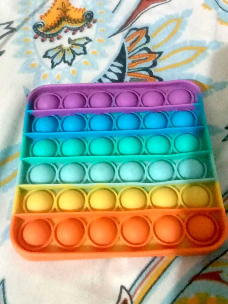 Rainbow Pop It Fidget Toy