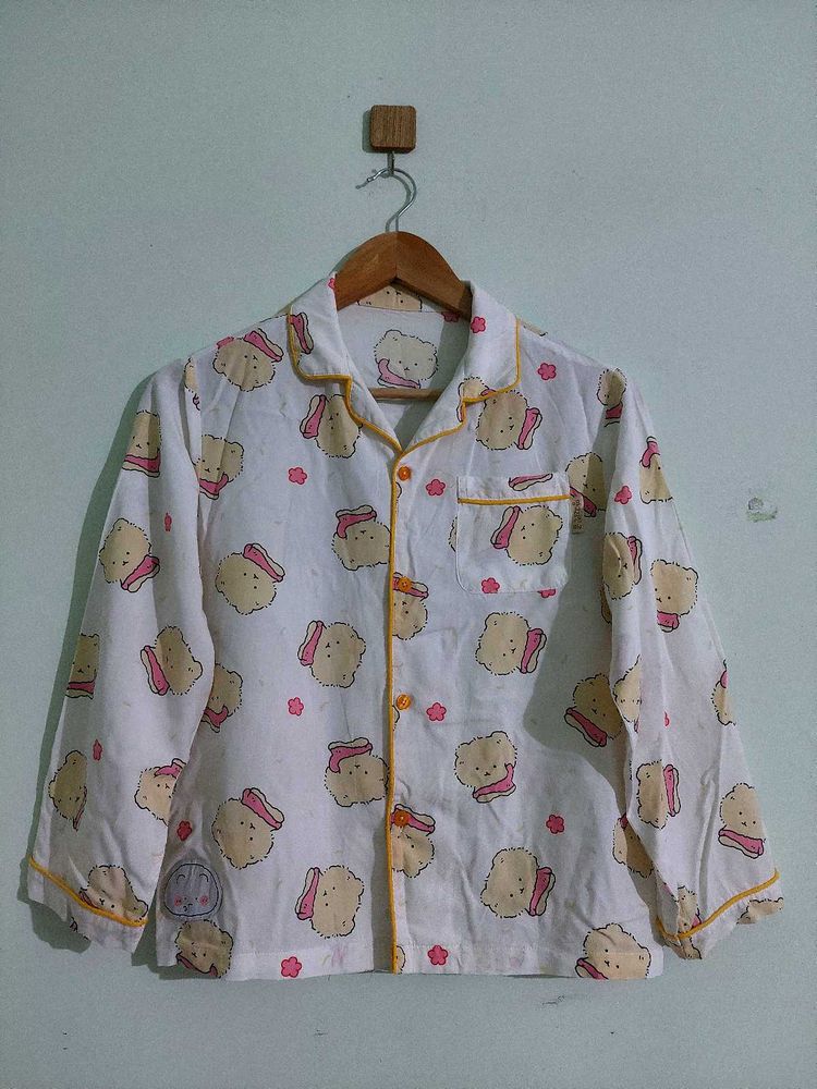 Long Sleeve Night Shirt