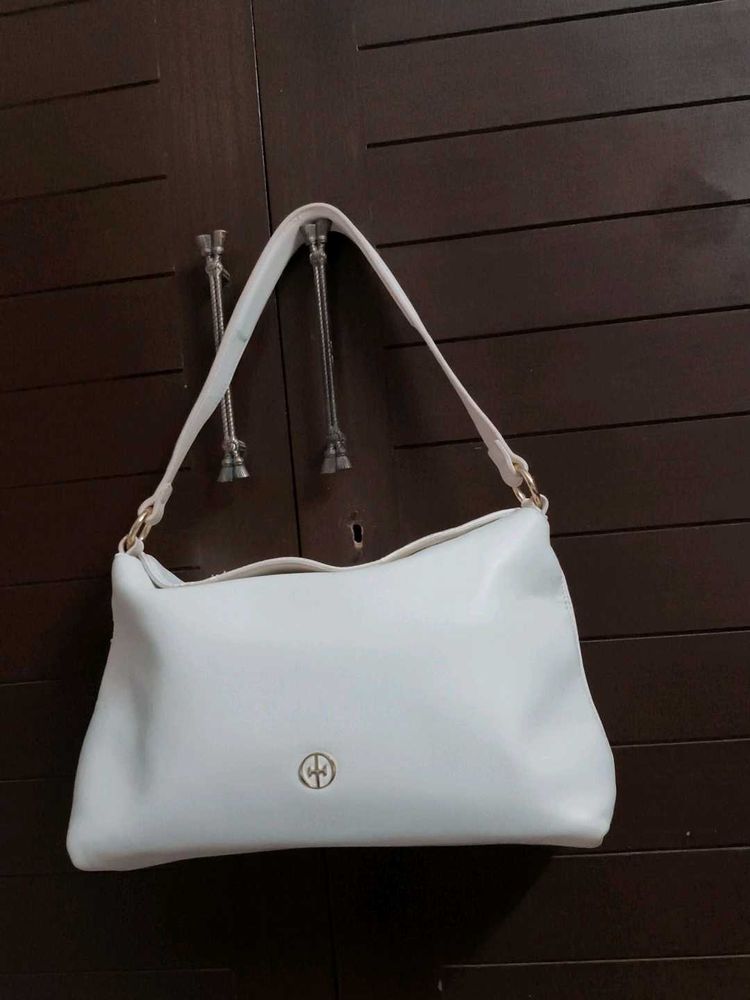 IRTH Twilight White Shoulder Bag