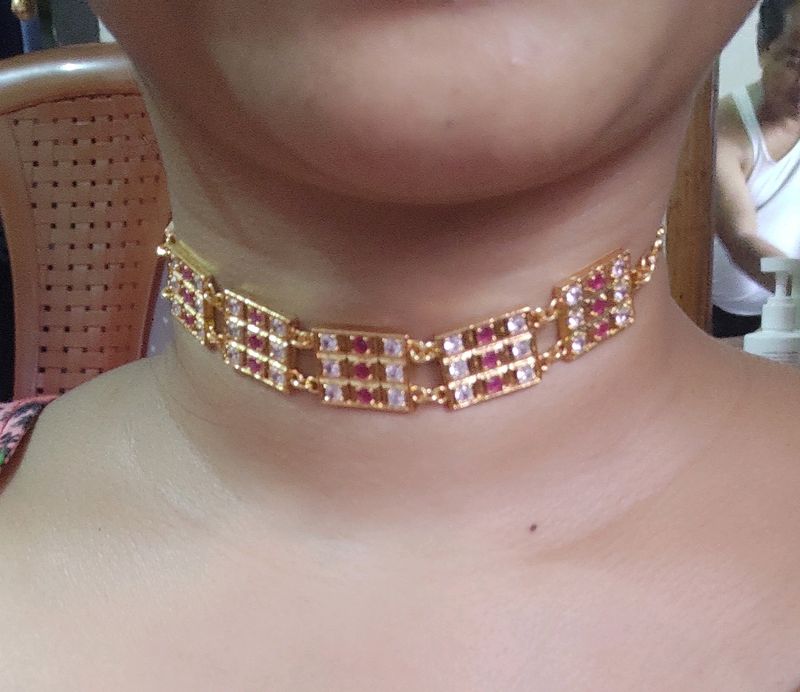Manipuri gold necklace