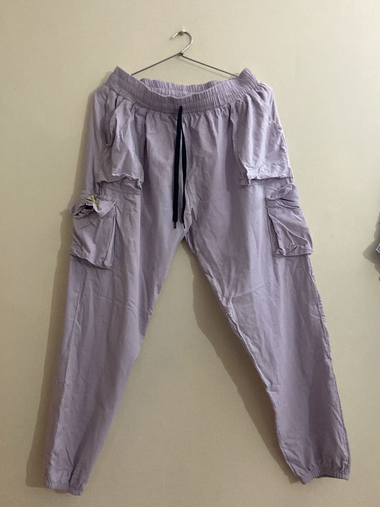 Lavender Cargo Pants