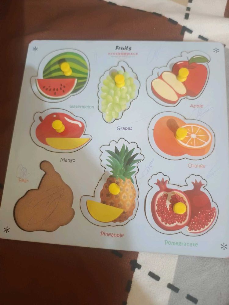 Set of 1 wooden puzzle Toy