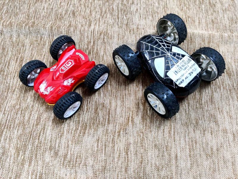 Spider-Man &amp; Red Stunt RC Cars