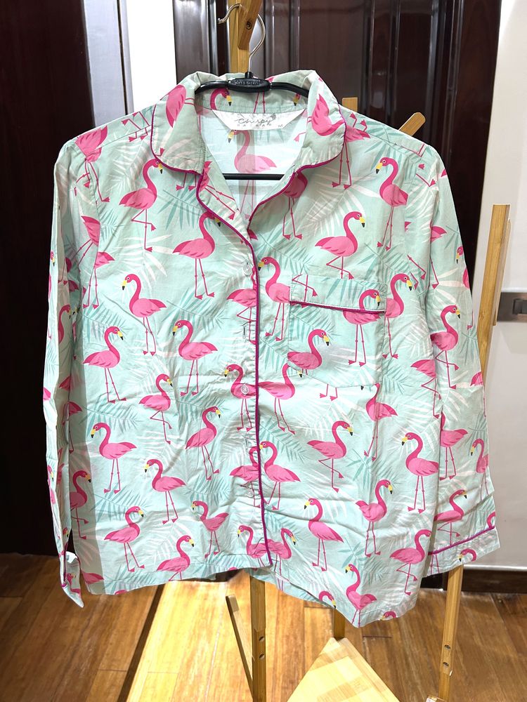 Flamingo Printed Night Suit