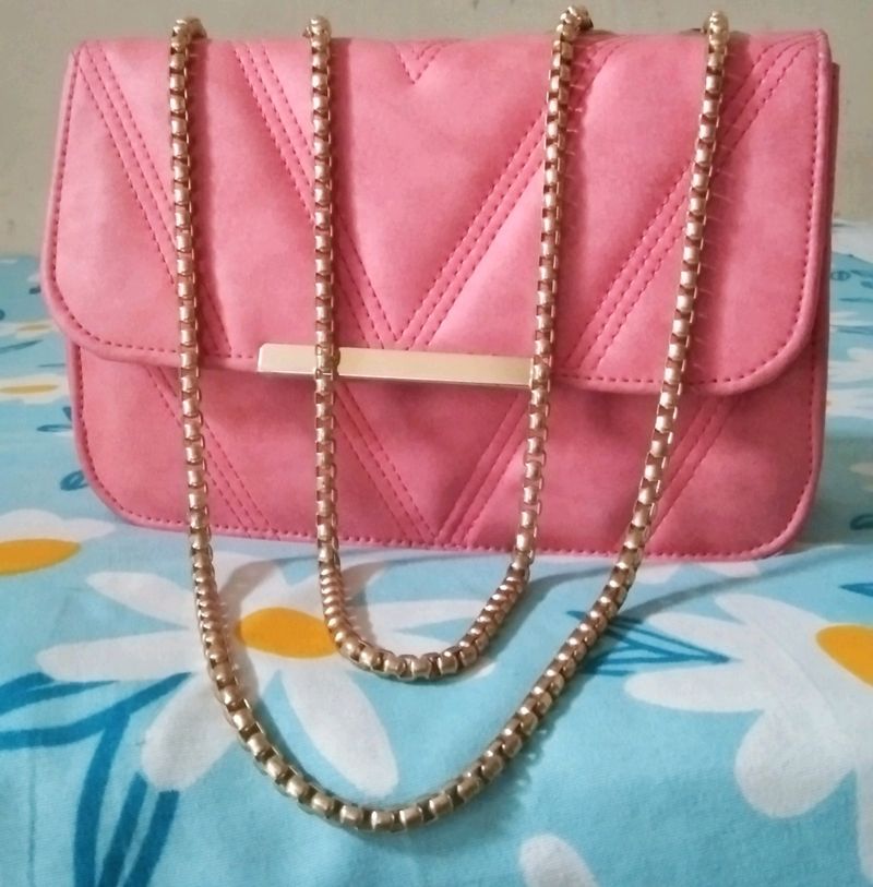 New Party Wear Golden Chain Purse 👛