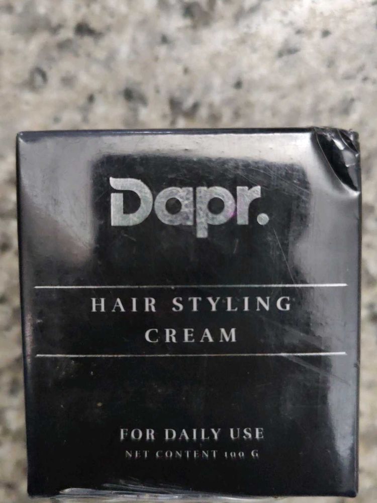 Dapr. Hair Styling Cream sealed box piece