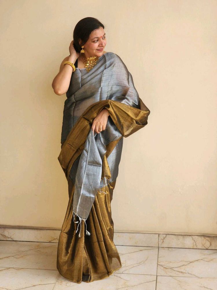 Premium Tissue Saree – Soft, Shimmering &amp; Elegant