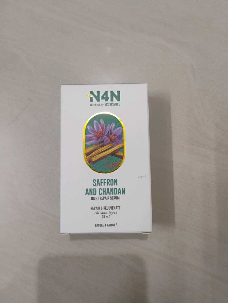Saffron &amp; Chandan Night Repair Serum