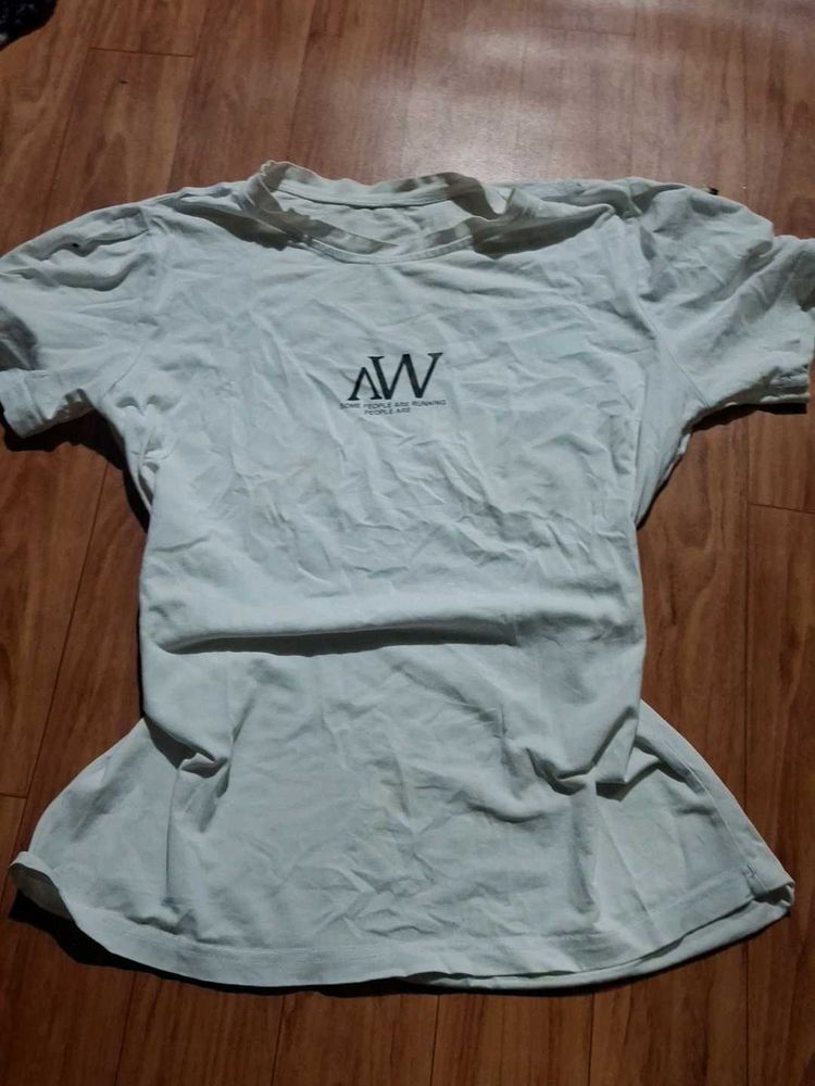 White Graphic T-Shirt