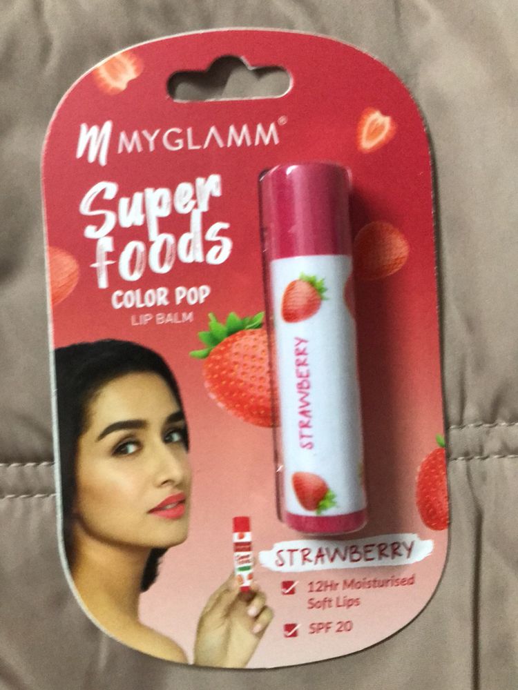 Myglamm Super Foods Color Pop Lip Balm