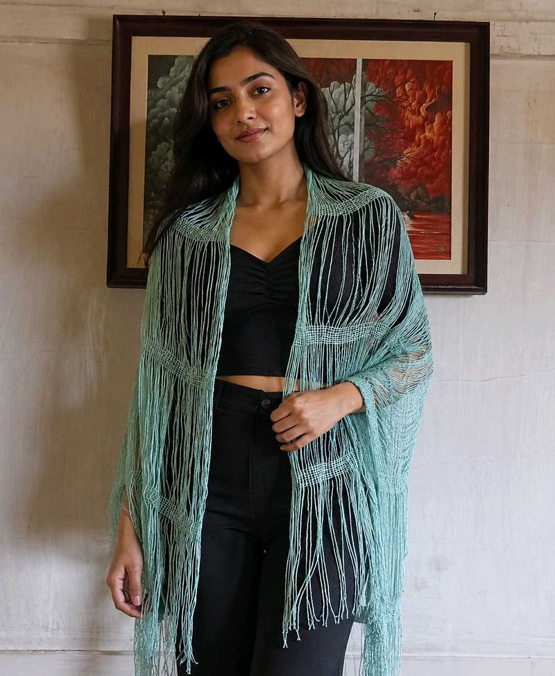 Bohemian Tassel Scarf