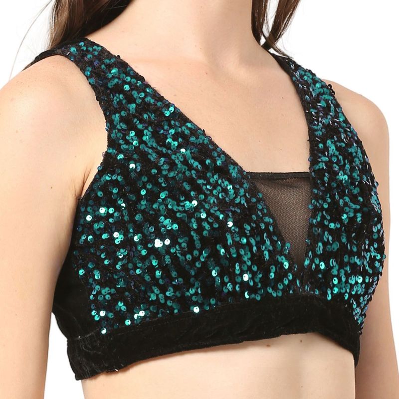 Sparkling Sequin Blouse