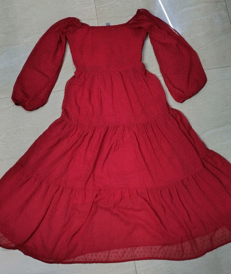 Party Wear Flare Dress