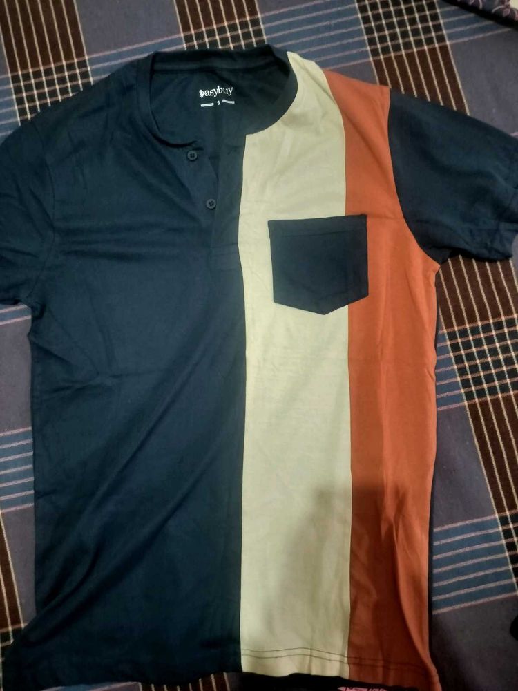 Men's Color Block T-Shirt