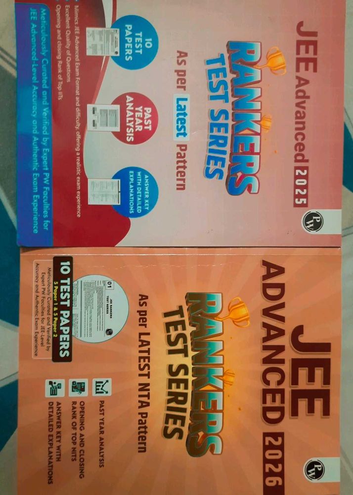 JEE Advanced Test Series Books (2025 &amp; 2026)