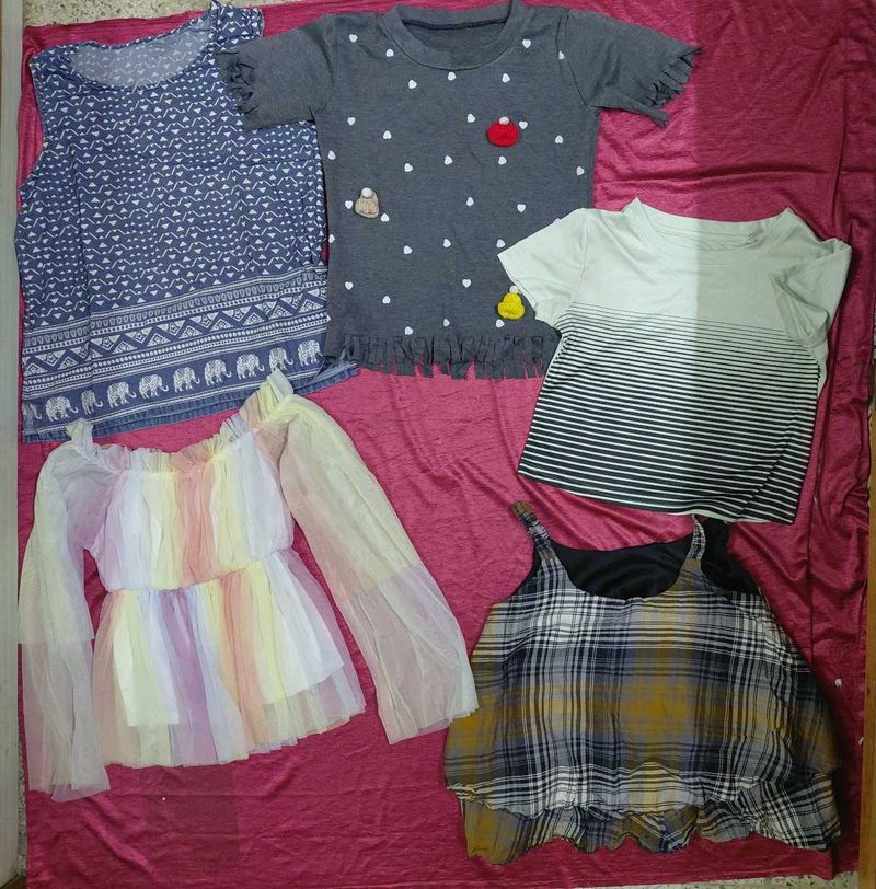 Bundle of 5 Women's Tops