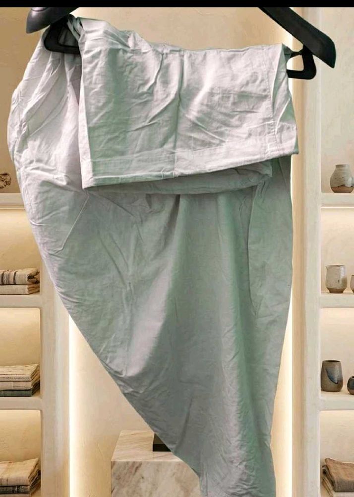 Elegant Grey Palazzos salwar with pocket