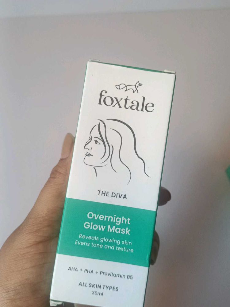 Foxtale Overnight Glow Mask + Moisturizer