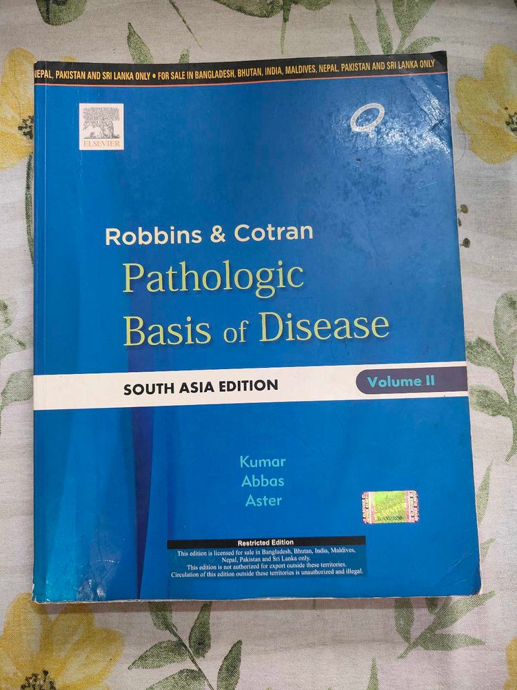 Robbins &amp; Cotran Pathologic Basis of Disease Vol I