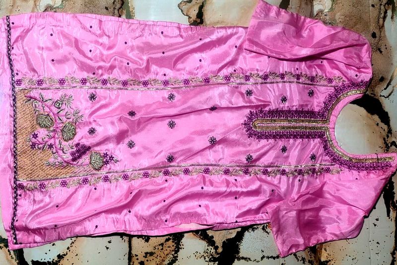 Pathani salwar suit silky soft silk