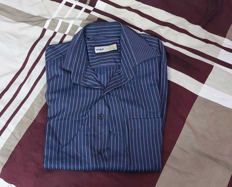 Classic Striped Men's Shirt