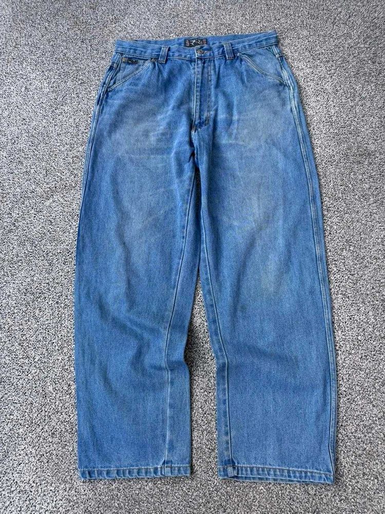 Men's Baggy Blue Denim Jeans