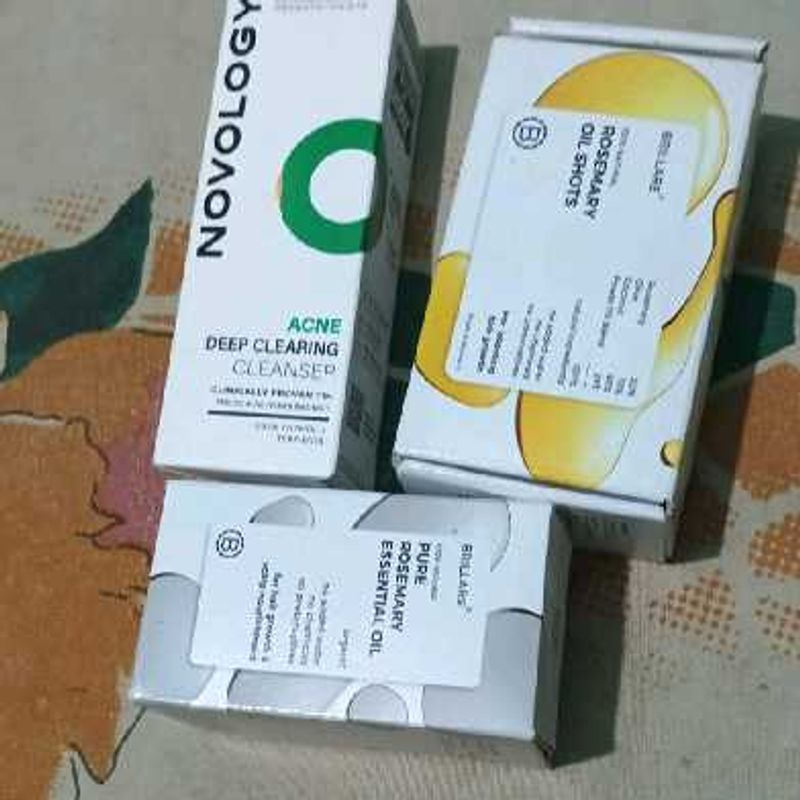 Novology Acne Cleanser &amp; Rosemary Oil