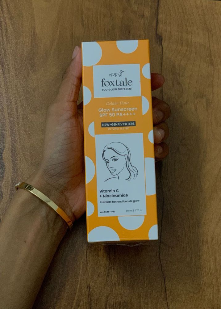 FOXTALE | Golden Hour Glow Sunscreen SPF 50 PA++++