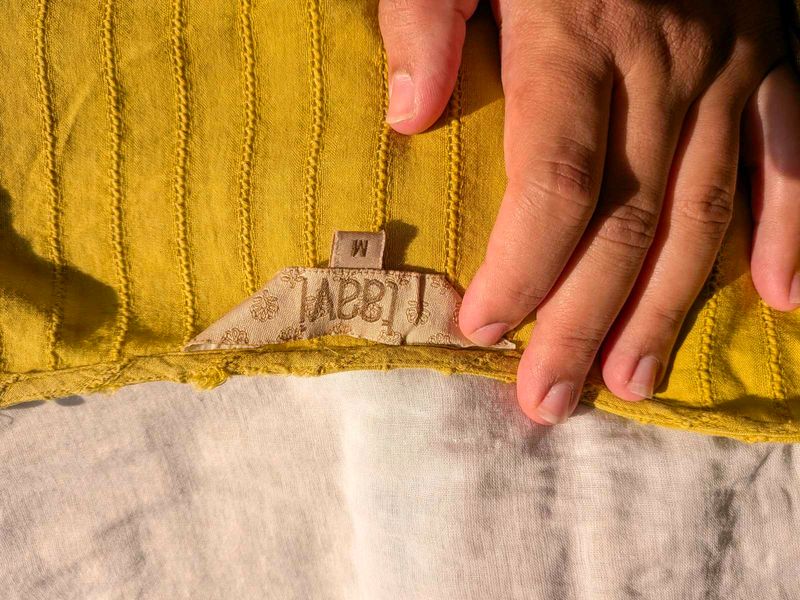 Yellow Top with Detail