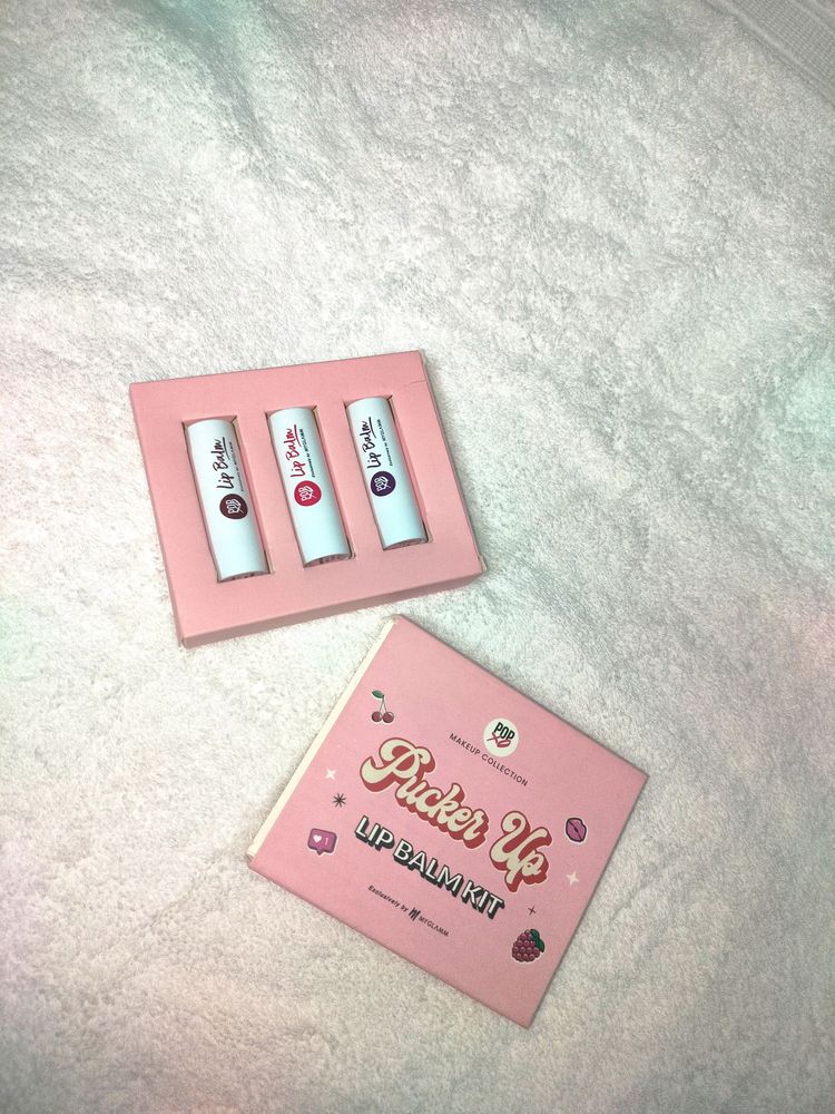 Myglamm Popxo Pucker Up Lip Balm Kit