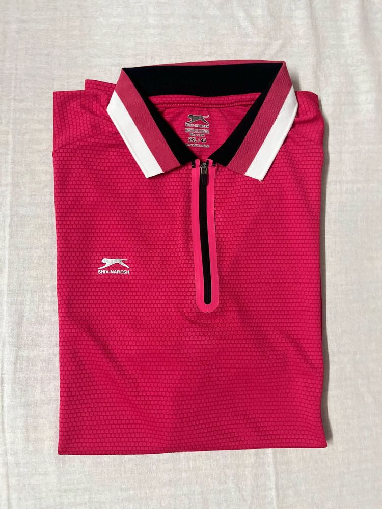 Pink shiv Naresh Polo T-Shirt