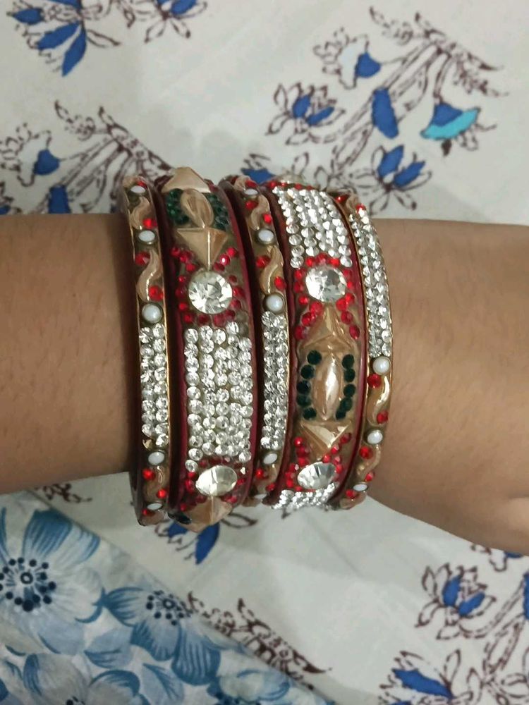 Beautiful Embellished Bangles