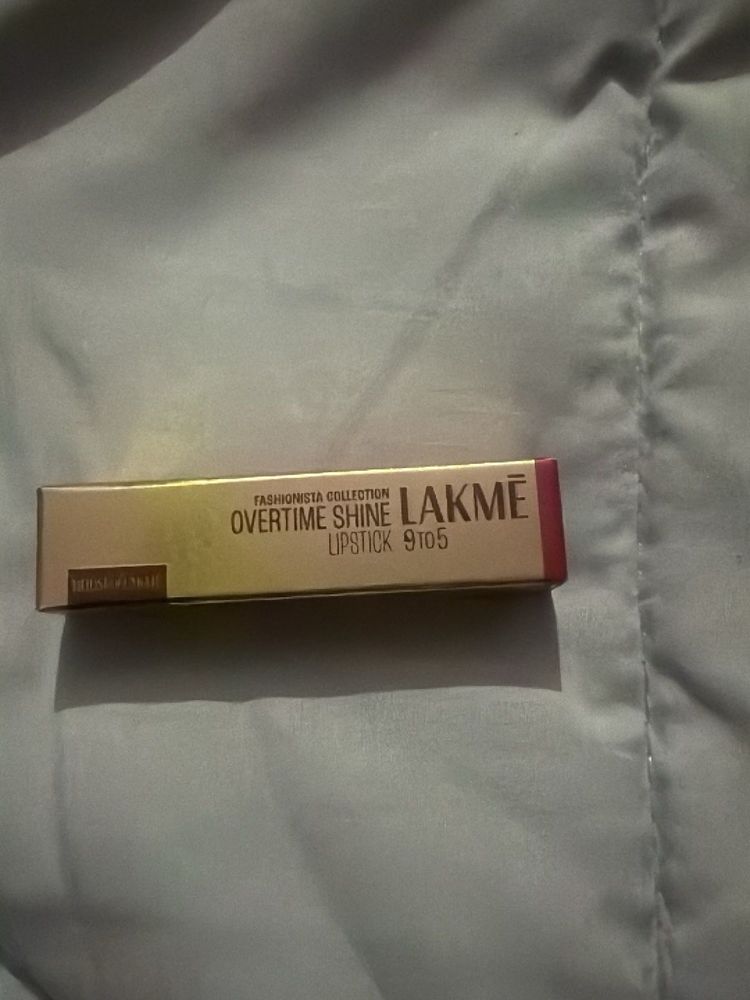 Lakme Overtime Shine Lipstick