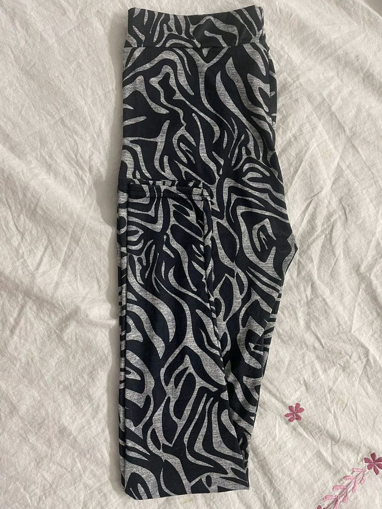 Zebra Print Leggings